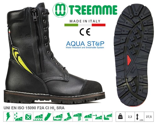 Treemme stivale anfibio vigile - stivale,